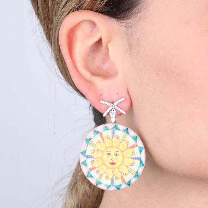 Boucles d'oreilles en argent 925