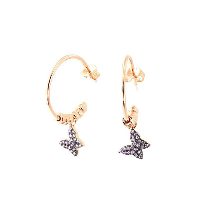 Boucles d'oreilles en argent 925