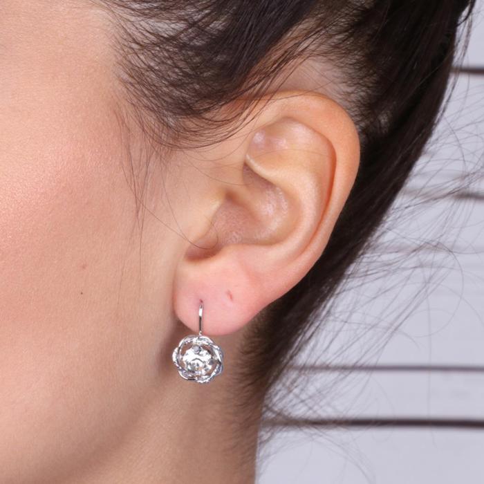 Boucles d'oreilles en argent 925