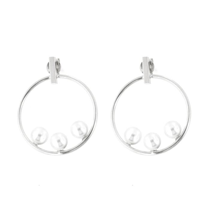 Boucles d'oreilles en argent 925