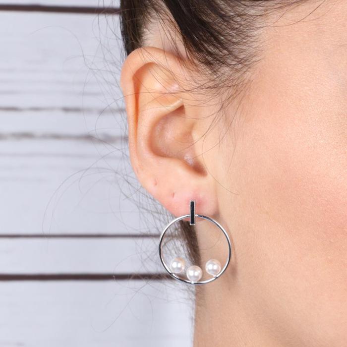 Boucles d'oreilles en argent 925