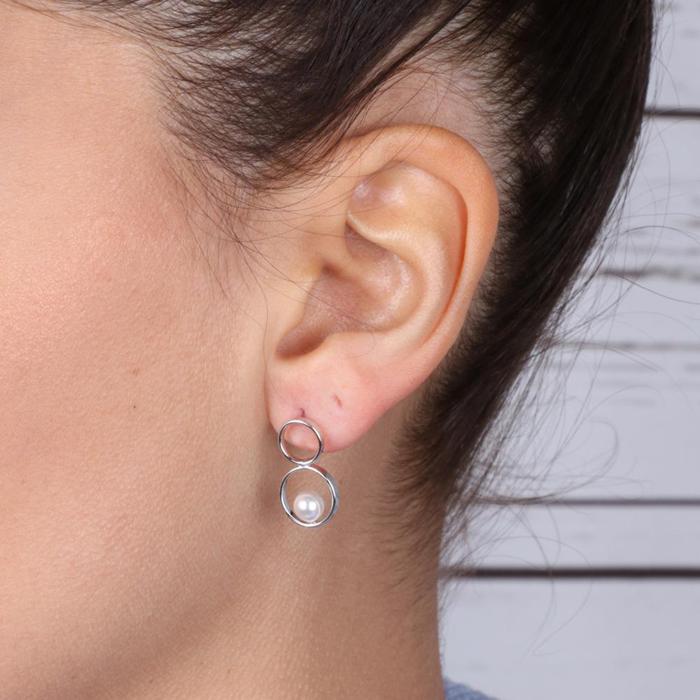 Boucles d'oreilles en argent 925