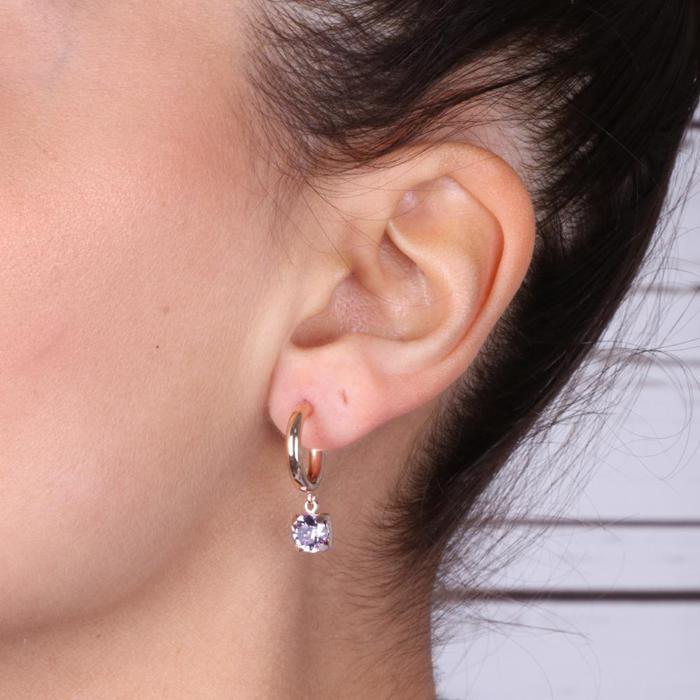 Boucles d'oreilles en argent 925