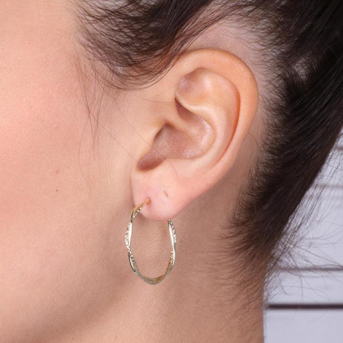 Boucles d'oreilles en argent 925