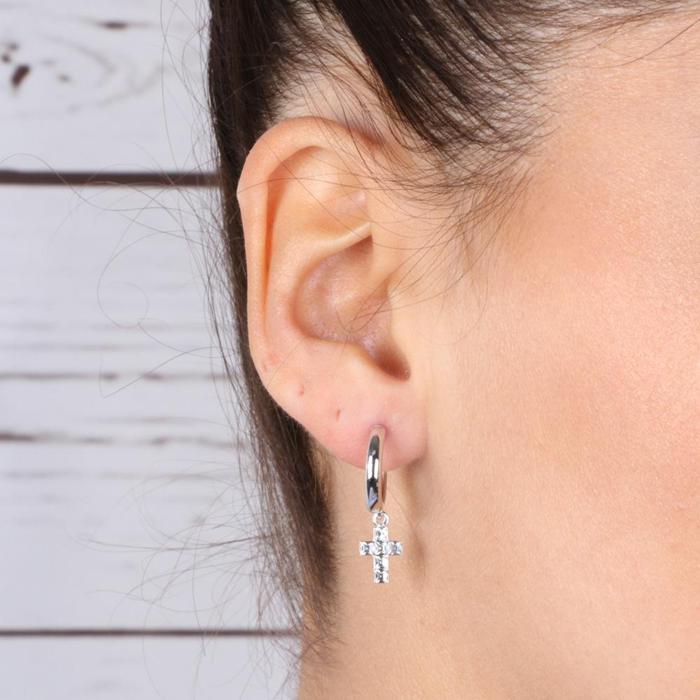 Boucles d'oreilles en argent 925