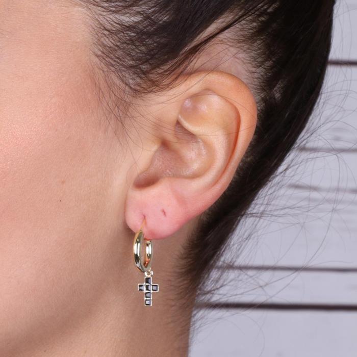 Boucles d'oreilles en argent 925