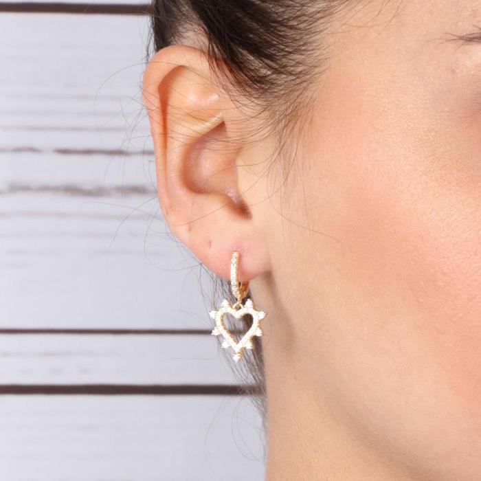 Boucles d'oreilles en argent 925
