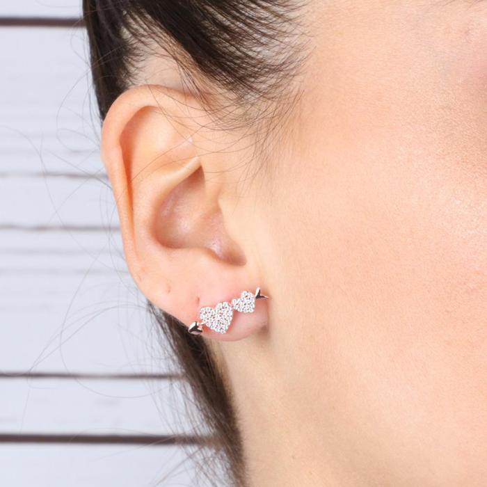 Boucles d'oreilles en argent 925