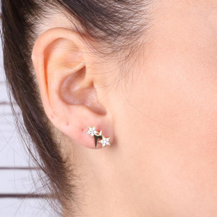 Boucles d'oreilles en argent 925