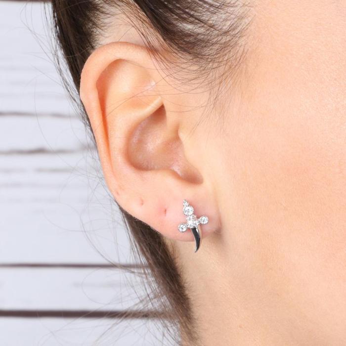 Boucles d'oreilles en argent 925