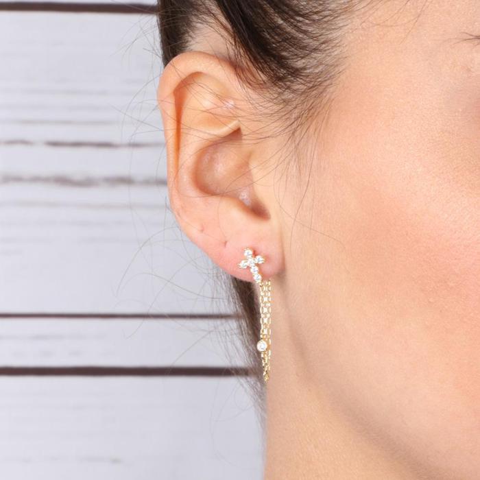 Boucles d'oreilles en argent 925