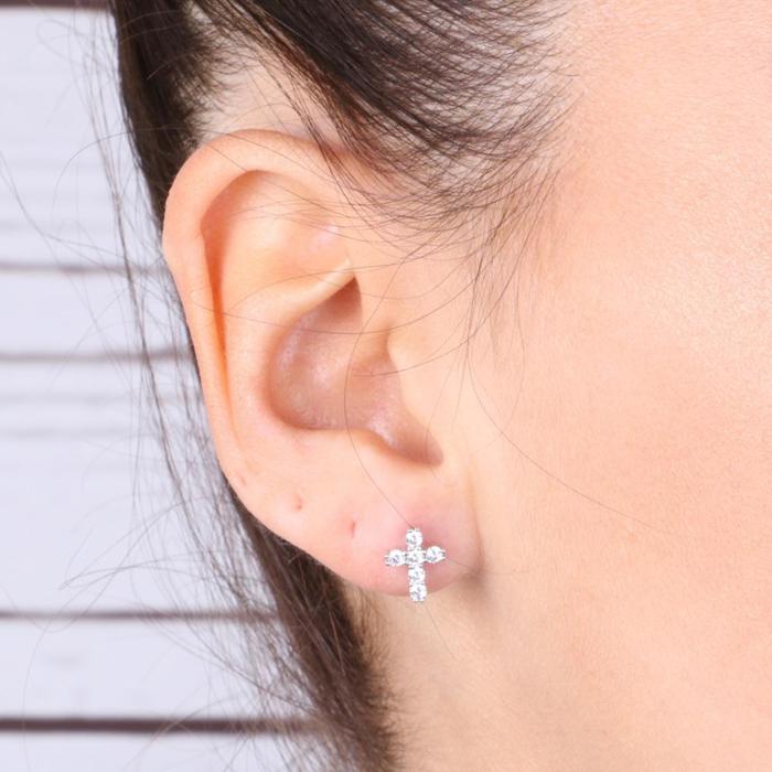 Boucles d'oreilles en argent 925