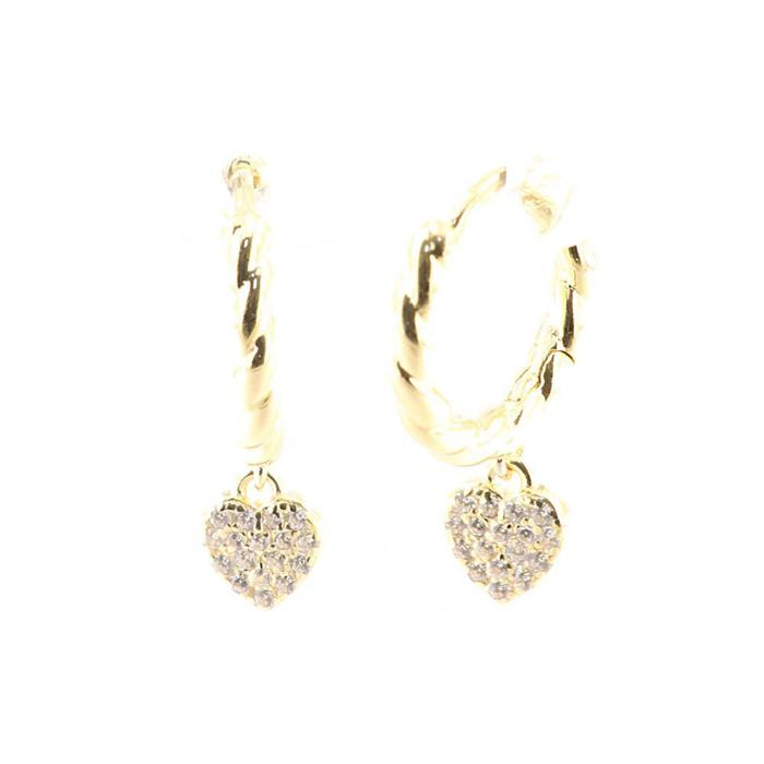 Boucles d'oreilles en argent 925