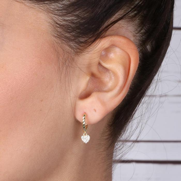 Boucles d'oreilles en argent 925