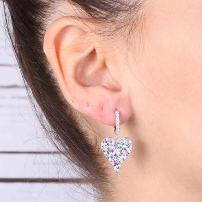Boucles d'oreilles en argent 925