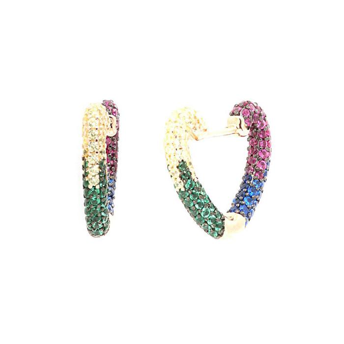 Boucles d'oreilles en argent 925