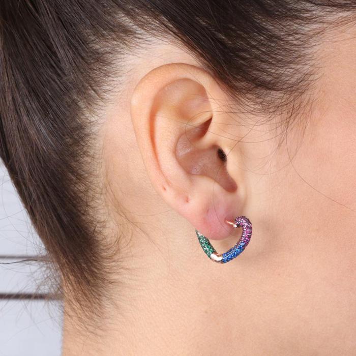 Boucles d'oreilles en argent 925