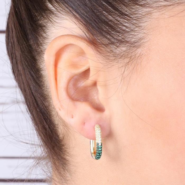 Boucles d'oreilles en argent 925