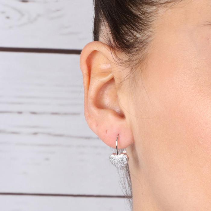 Boucles d'oreilles en argent 925