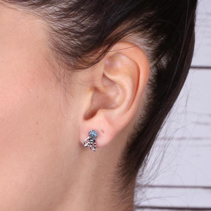 Boucles d'oreilles en argent 925