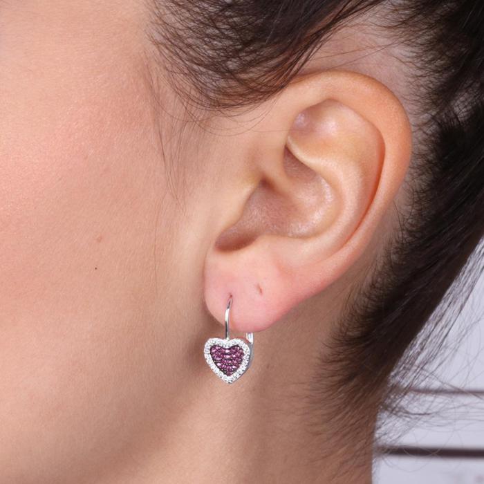 Boucles d'oreilles en argent 925