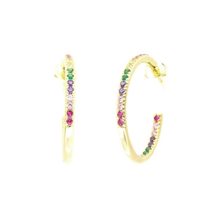 Boucles d'oreilles en argent 925