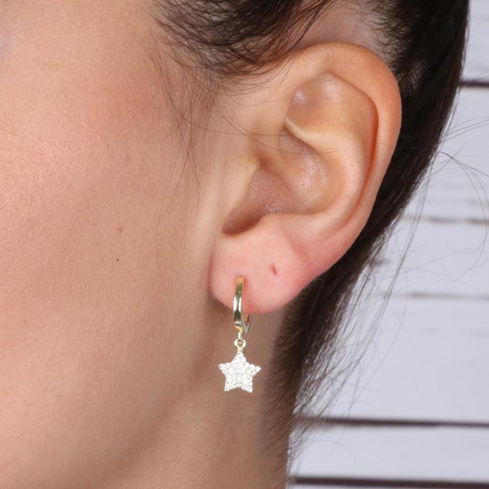 Boucles d'oreilles en argent 925
