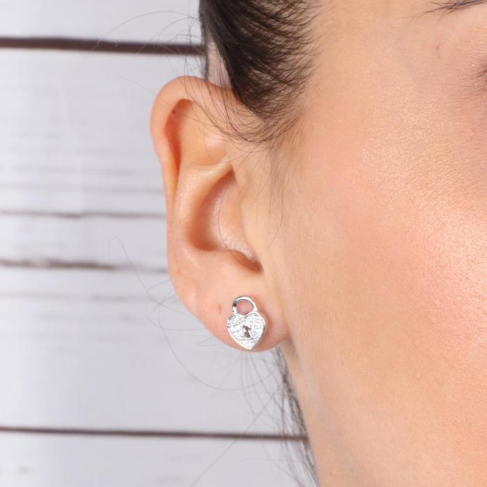 Boucles d'oreilles en argent 925