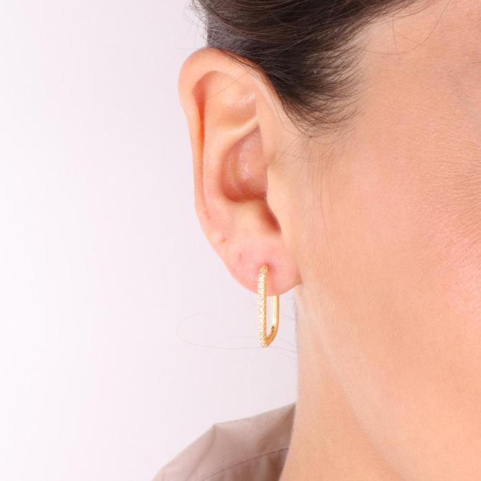 Boucles d'oreilles en argent 925