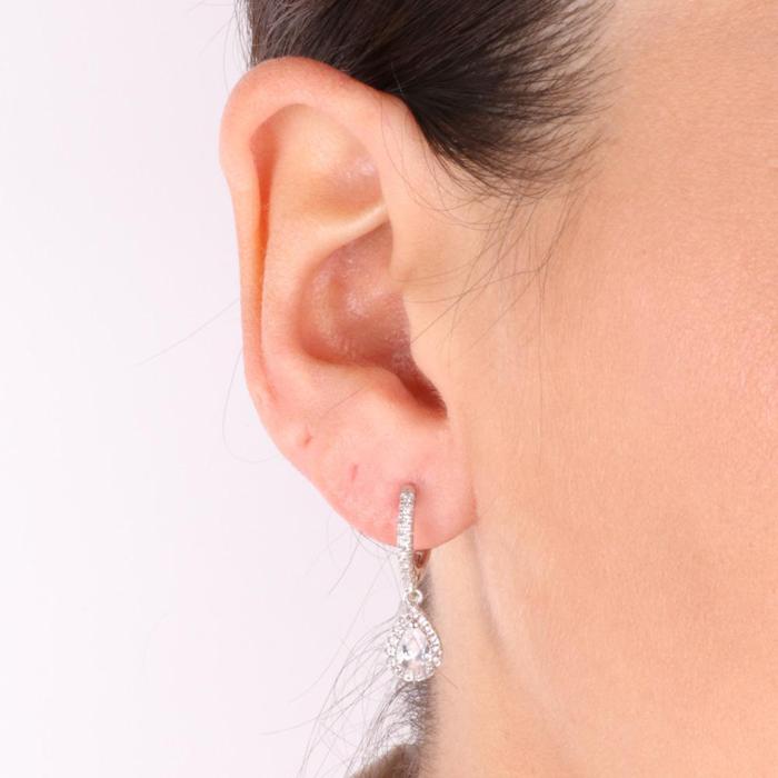 Boucles d'oreilles en argent 925