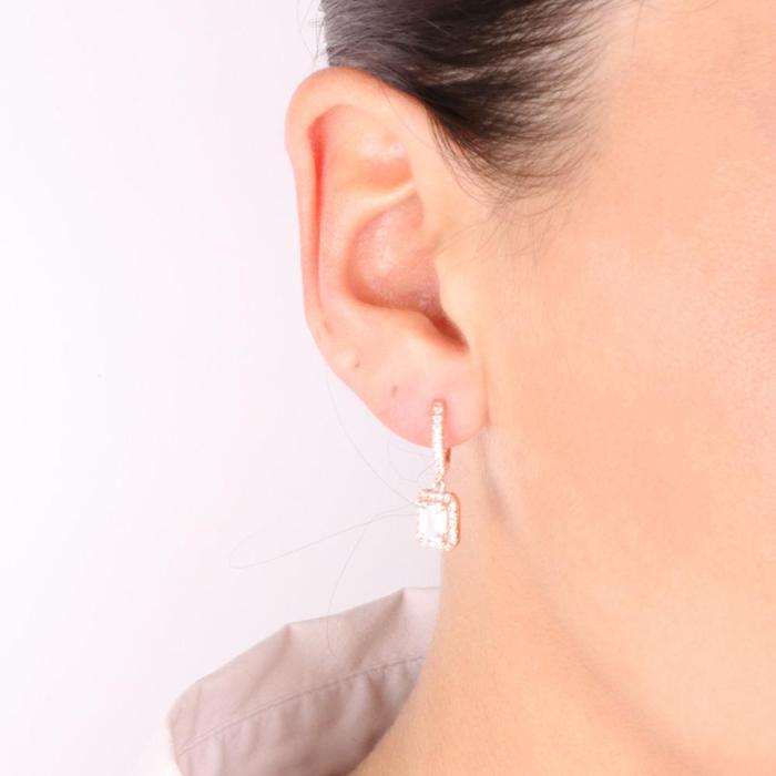 Boucles d'oreilles en argent 925