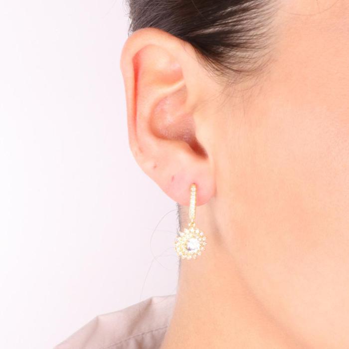 Boucles d'oreilles en argent 925