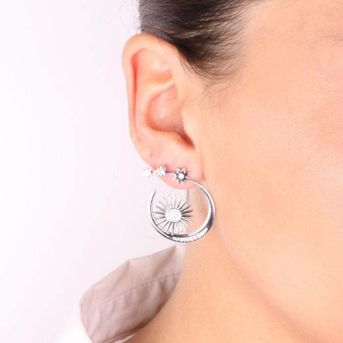 Boucles d'oreilles en argent 925