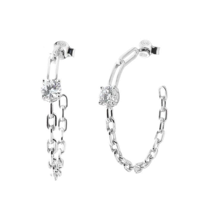 Boucles d'oreilles en argent 925
