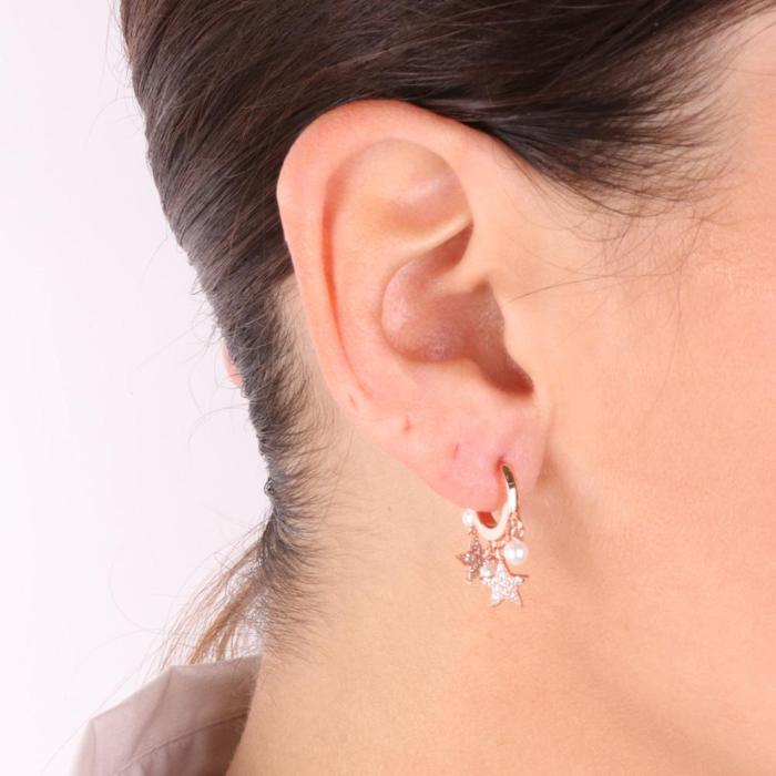 Boucles d'oreilles en argent 925