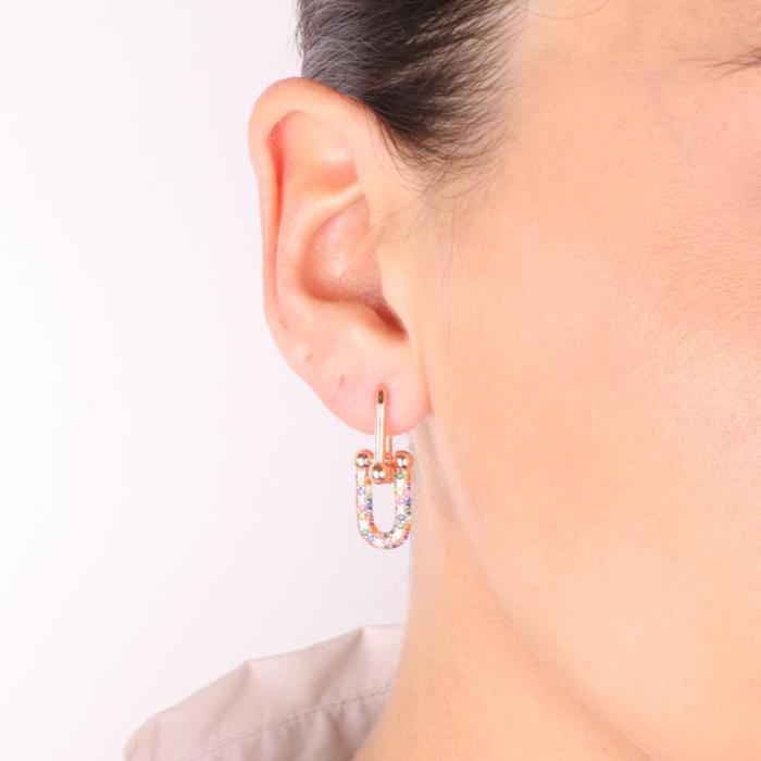 Boucles d'oreilles en argent 925