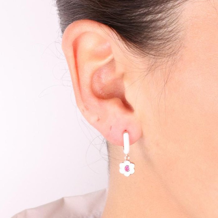 Boucles d'oreilles en argent 925