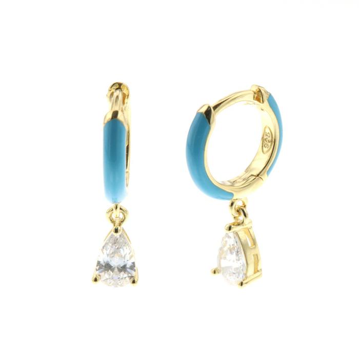 Boucles d'oreilles en argent 925