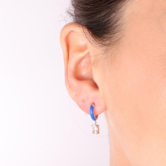 Boucles d'oreilles en argent 925
