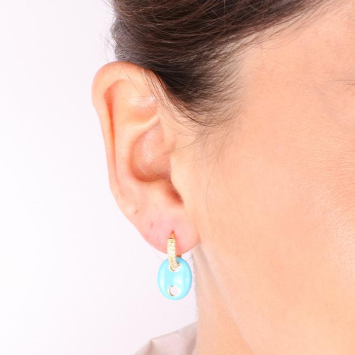 Boucles d'oreilles en argent 925