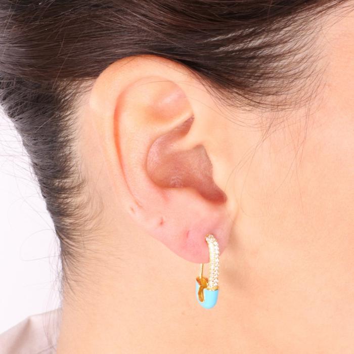 Boucles d'oreilles en argent 925