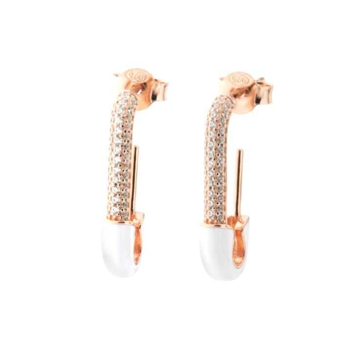 Boucles d'oreilles en argent 925