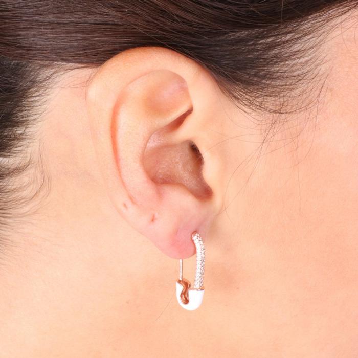 Boucles d'oreilles en argent 925