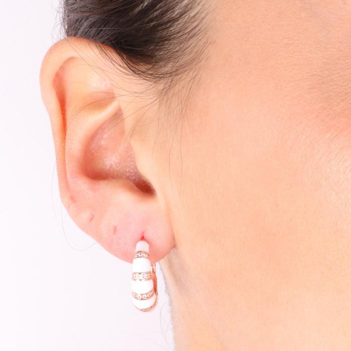 Boucles d'oreilles en argent 925