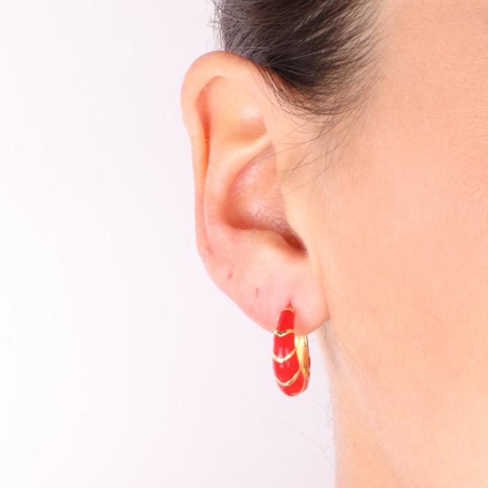 Boucles d'oreilles en argent 925