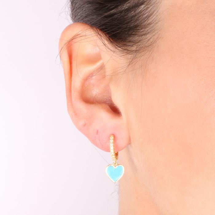 Boucles d'oreilles en argent 925