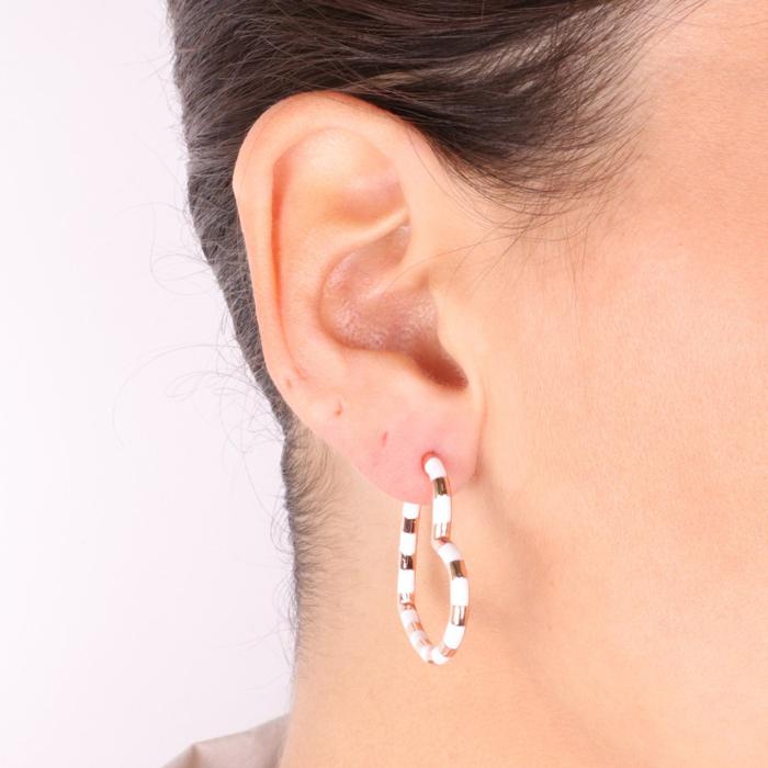 Boucles d'oreilles en argent 925