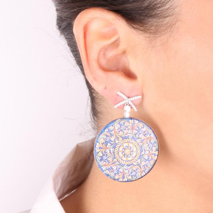 Boucles d'oreilles en argent 925