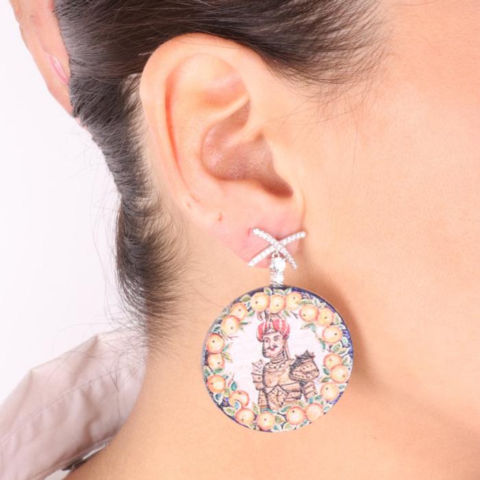 Boucles d'oreilles en argent 925