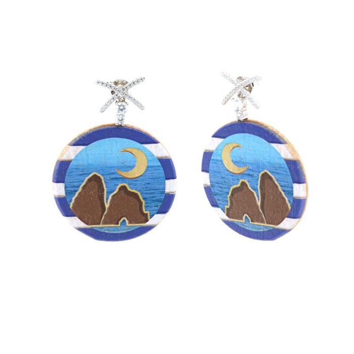 Boucles d'oreilles en argent 925
